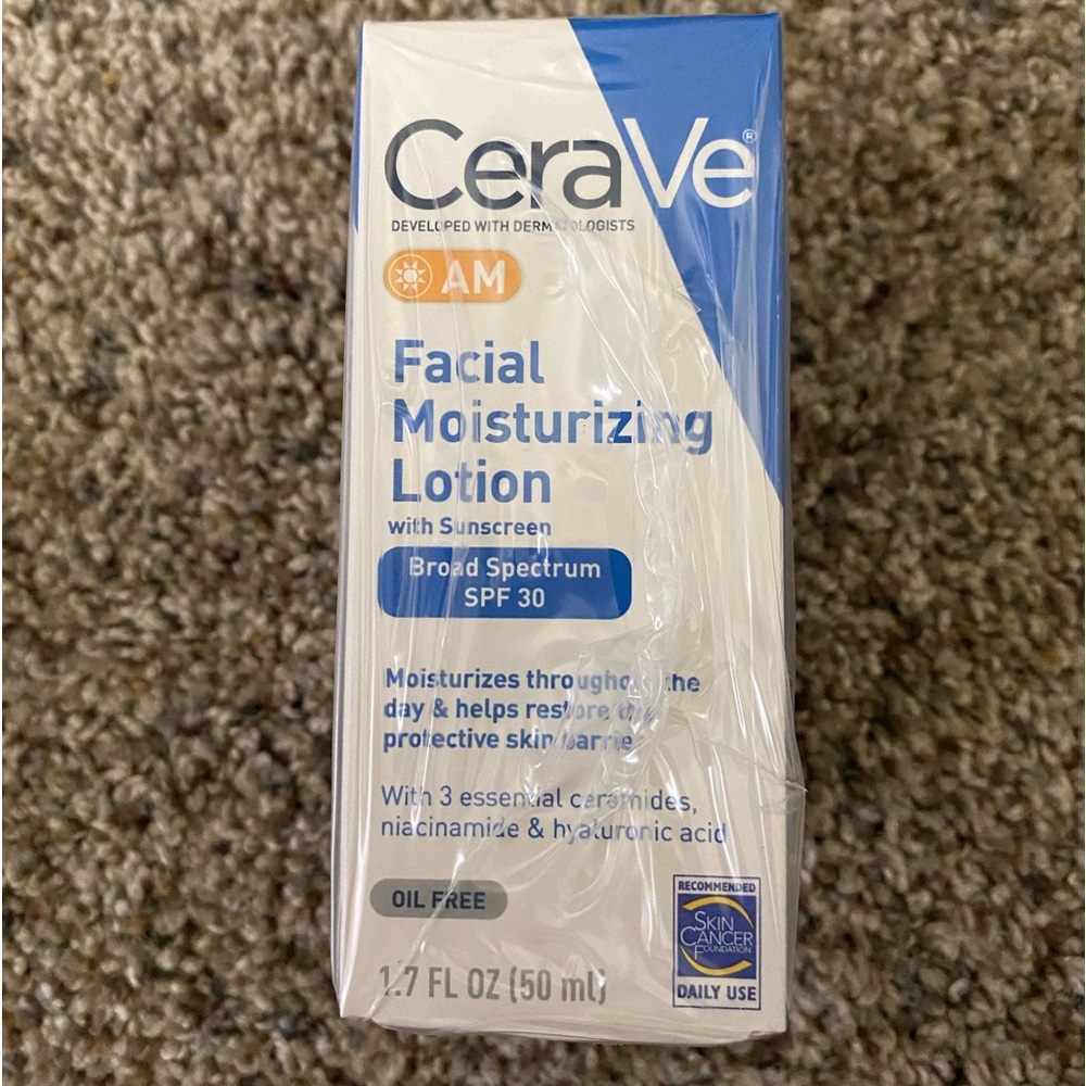 Cerave AM Facial Moisturizing Lotion with spf